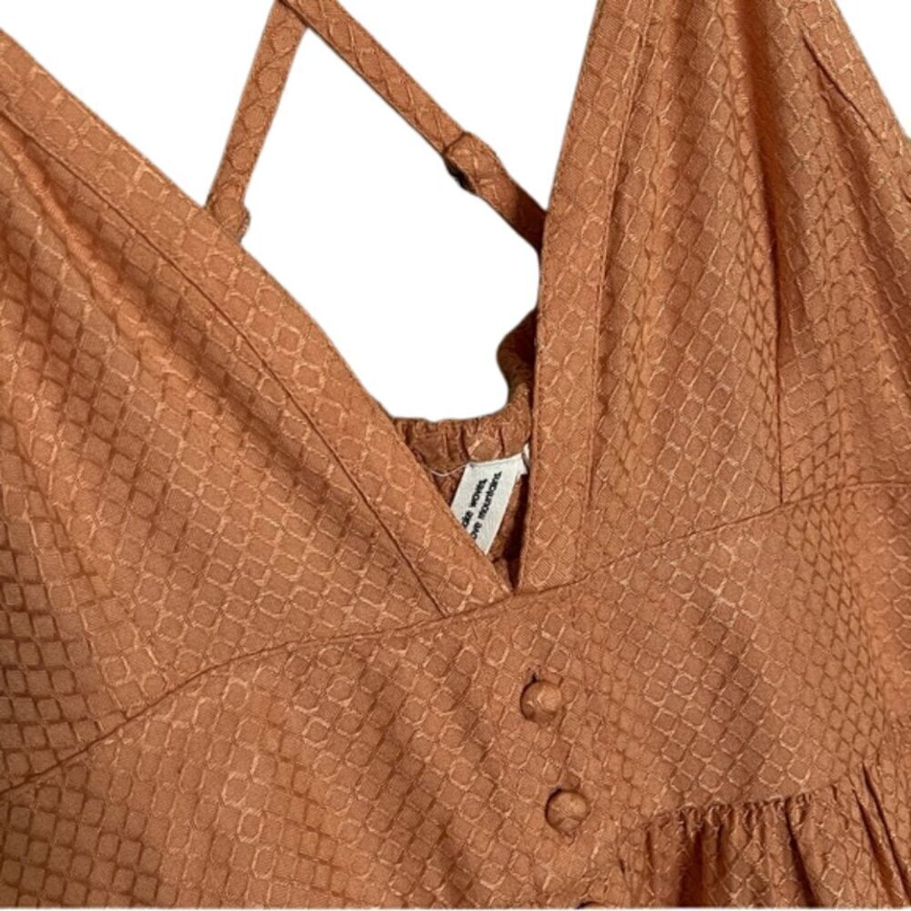 Roxy Orange Strappy Mini Dress Size XS - Picture 7 of 10